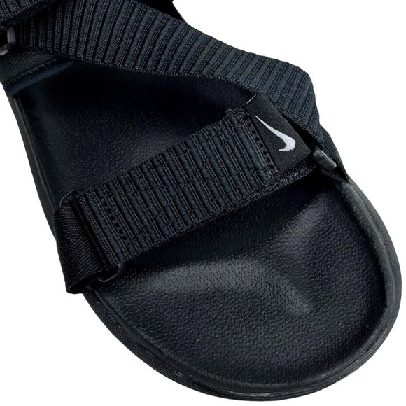 Nike Mens Vista Casual Sandals Size 12 Black White Lightweight & Comfortable - Picture 11 of 14